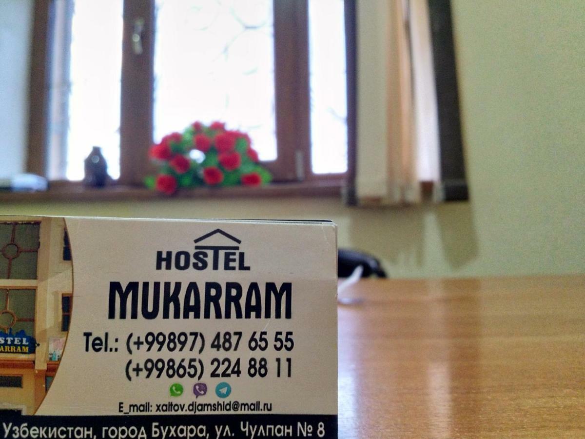 Hostel Mukarram Bukhara Esterno foto